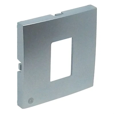 90751_TAL Fedlap RJ 45-ös csatlakozóhoz, alumínium
