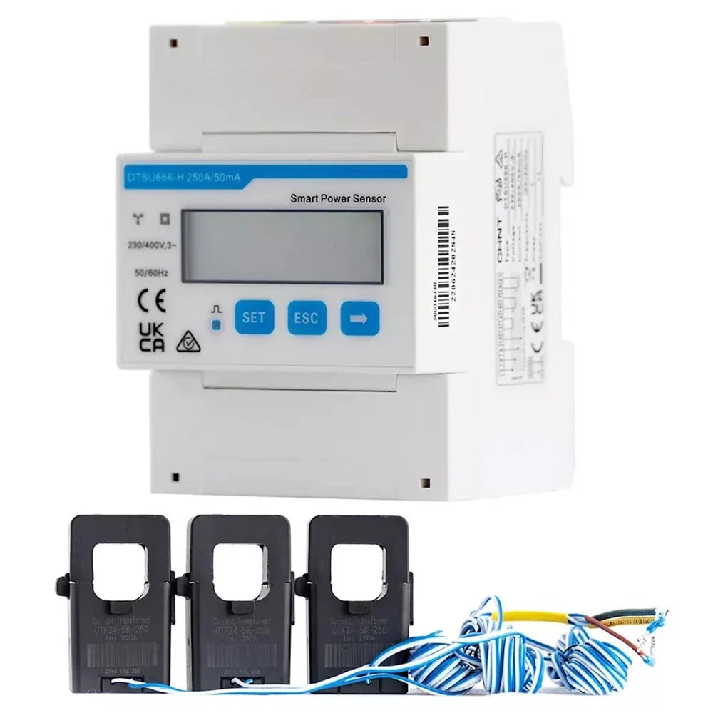 Huawei Smart Power Sensor okosmérő DTSU666-H 250A smart meter - 3 fázis