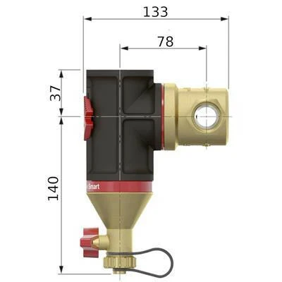 Flamco Clean Smart iszapleválasztó 3/4" (30021)