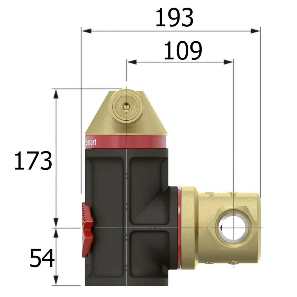 Flamco Flamcovent Smart mágneses légleválasztó 6/4" (30005)