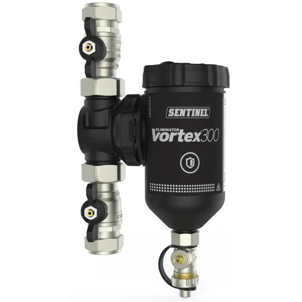 Sentinel Vortex 300 iszapleválasztó, mágneses,3/4" + ajándék X100 inhibitor + ajándék X400 iszapeltávolító