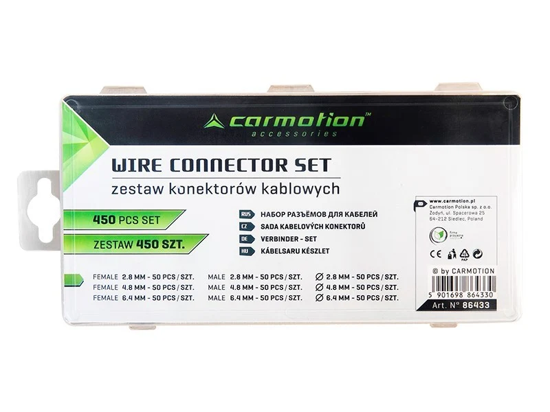 Elektromos tippek, 450 db