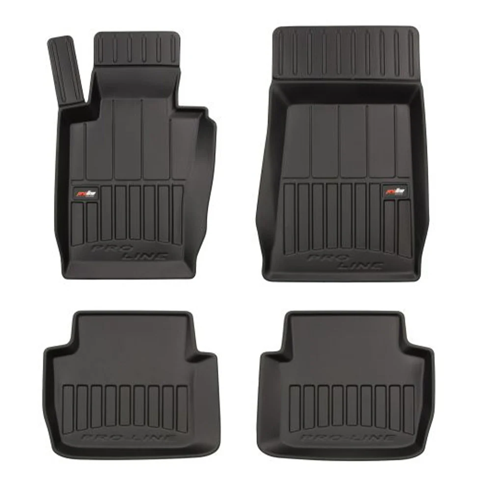 FROGUM BMW 3 E46 limuszin (1997–2005) 4 részes fekete gumiszőnyeg