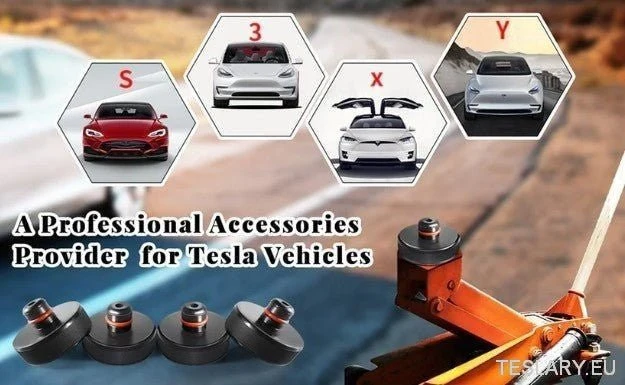 EV Jacking Point Adapter Kit 4 csomag Tesla, BYD és más EV -k esetével