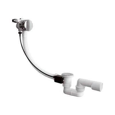 Jika Deep Jika kádtöltő, le-és túlfolyó szett, 55 cm, Exafill, 40/50 mm szifonnal, króm (H2948170040001)