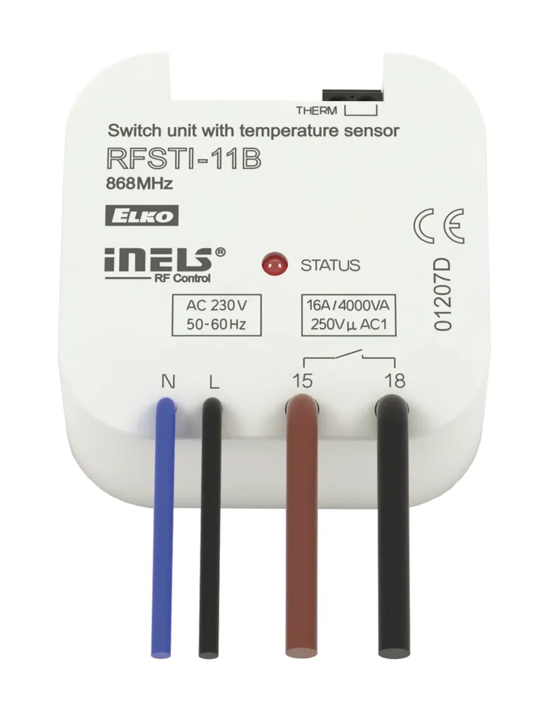 RFSTI-11B fűtésvezérlő