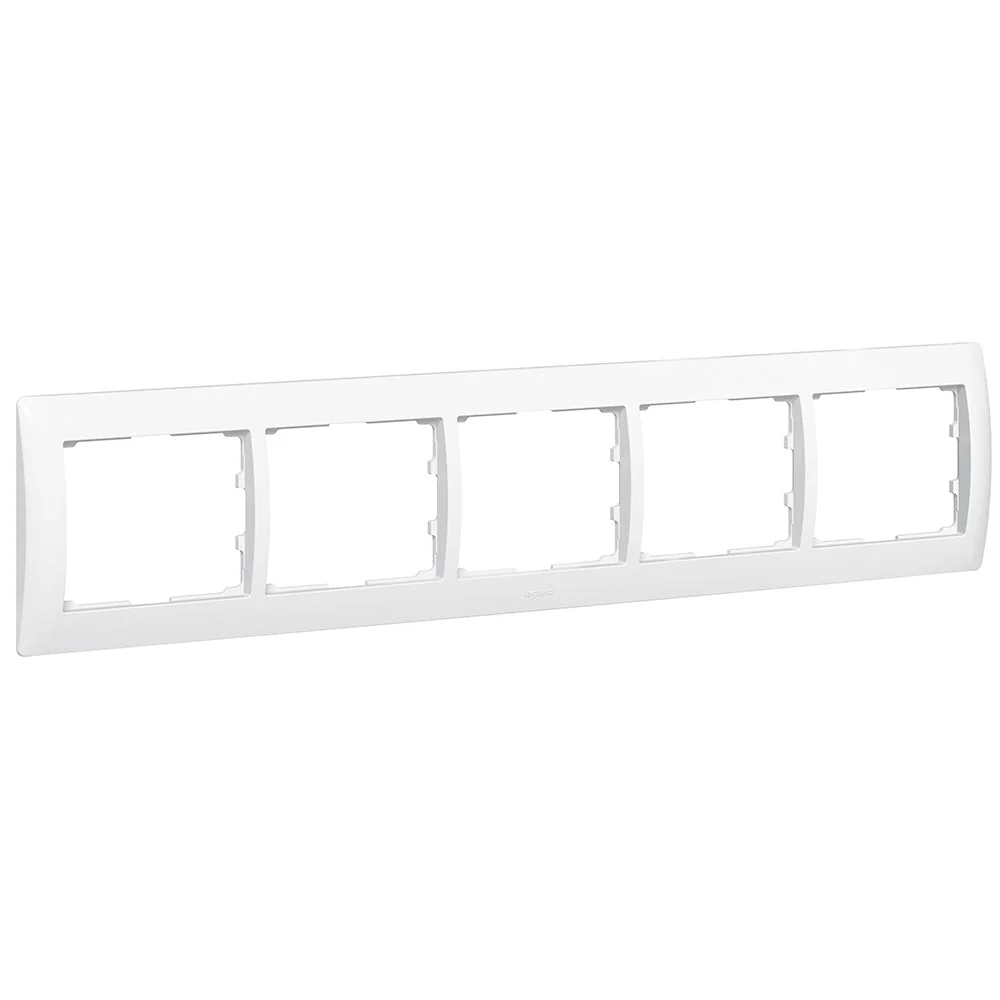 Legrand Galea Life keret 5-ös vízszintes, fehér 771005
