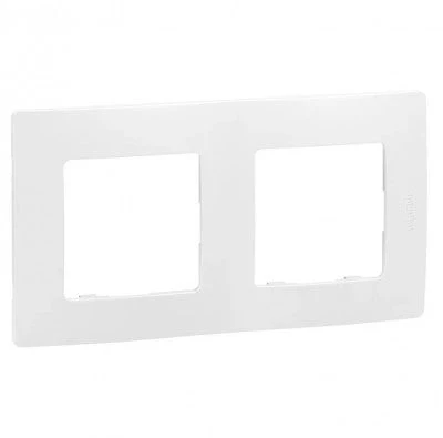 Legrand Niloé fehér 2-es keret 665002
