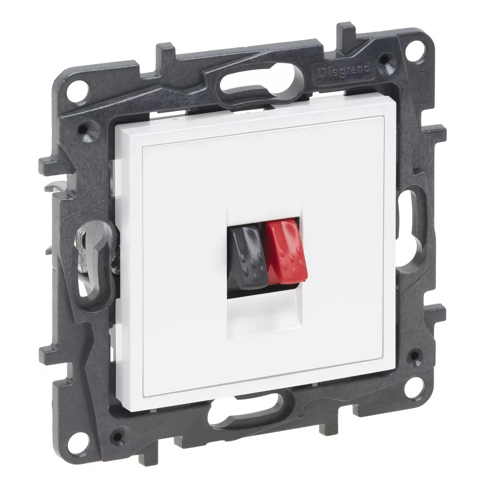 LEGRAND Niloé Step fehér hangszóró aljzat, egyes 863185