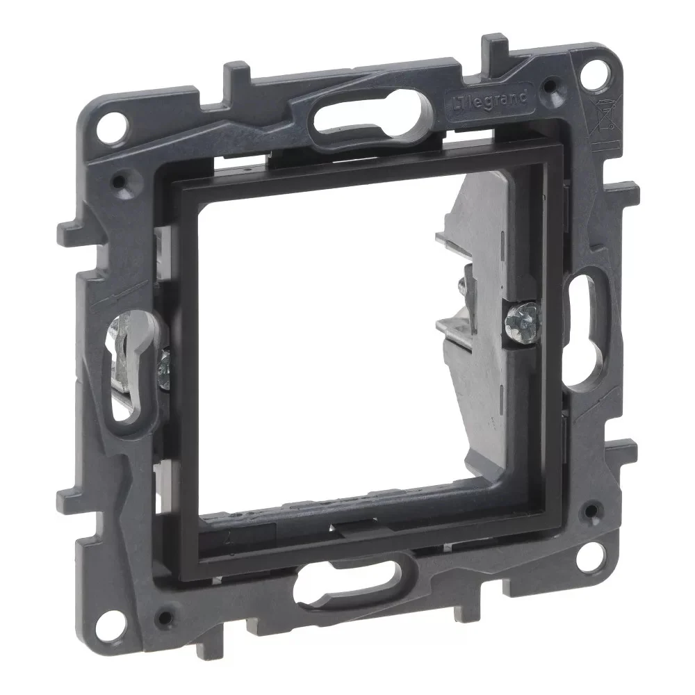LEGRAND Niloé Step fekete adapter Program Mosaic-hoz 863589