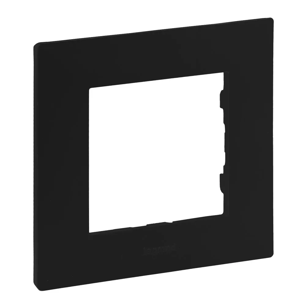 LEGRAND Niloé Step fekete keret 1-es 863591