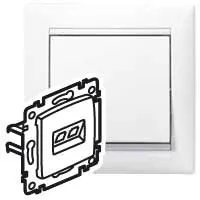 Legrand Valena 1xRJ45 LCS2 Cat5e UTP aljzat, fehér 774238