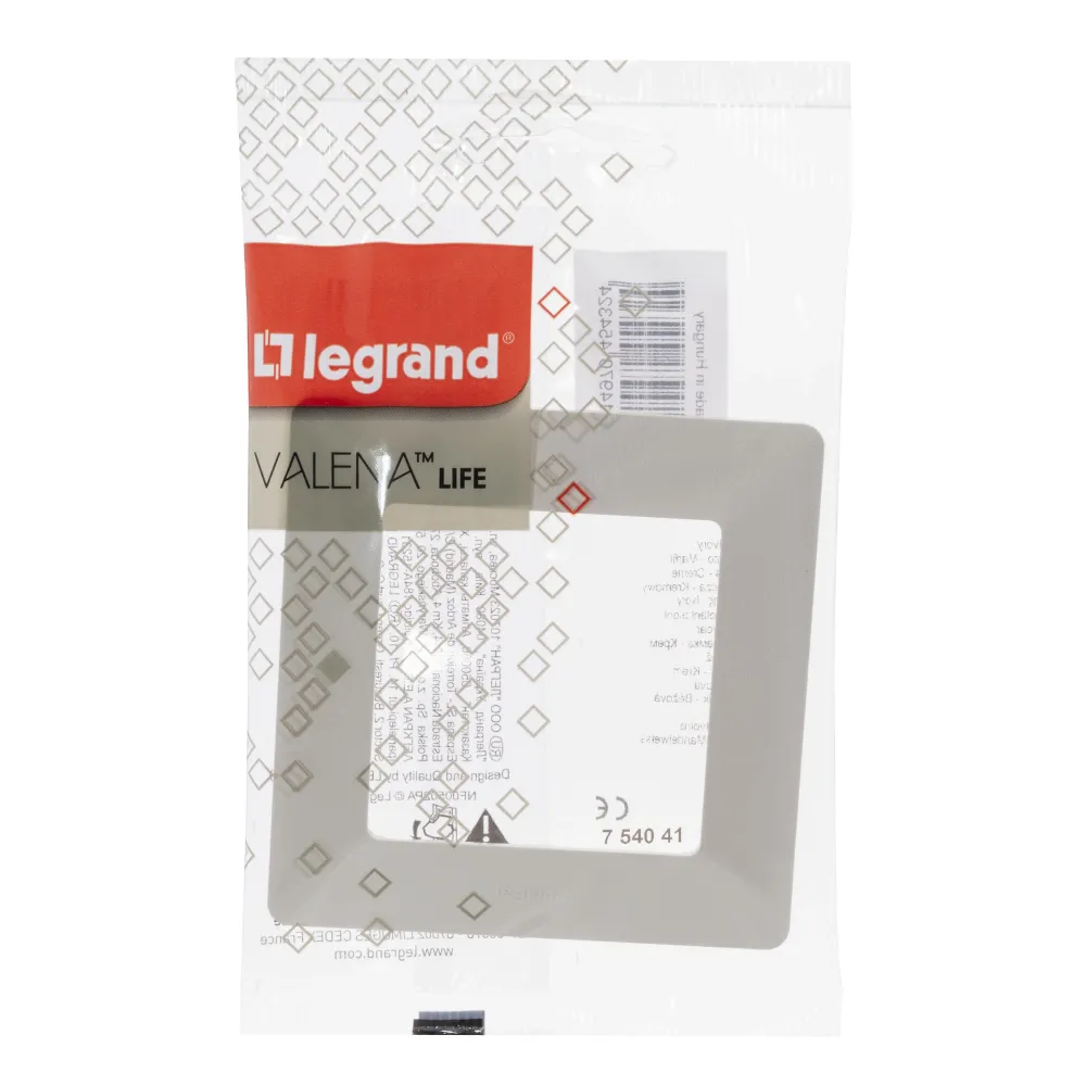 Legrand valena life egyes keret elefántcsont 754041