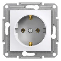 Schneider Asfora 2P+F csatlakozóaljzat, csavaros, keret nélkül, fehér EPH2970121