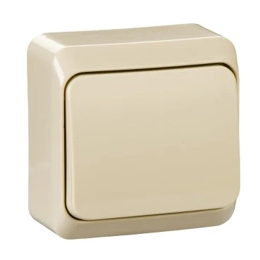 Schneider PRIMA Egypólusú kapcsoló 10AX, krém (101) WDE001110