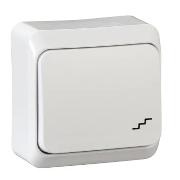 Schneider PRIMA Váltókapcsoló, lépcsőjellel 10AX, fehér (106) WDE001060