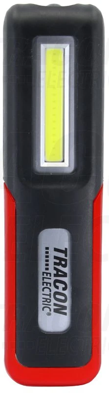 Tracon LED kézi lámpák 3/3W 6000K 3.7V 2000mAh 100/180lm IP44 STLCOB3W