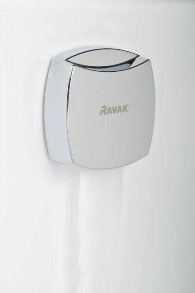 Ravak kádfeltöltő túlfolyónál bowdenes vezérléssel króm szögletes ( X01504 )