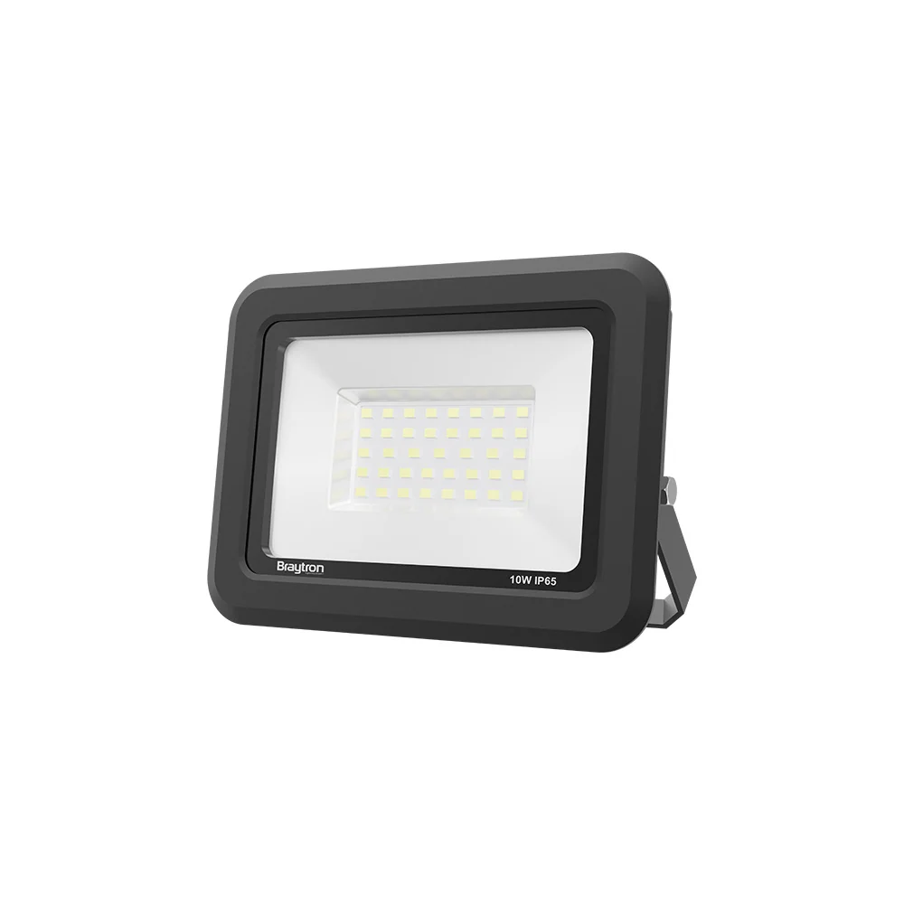Braytron led reflektor 10W IP65 800Lm 230V Fekete BT60-31031