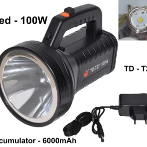 T27 zseblámpa 100W LED-del