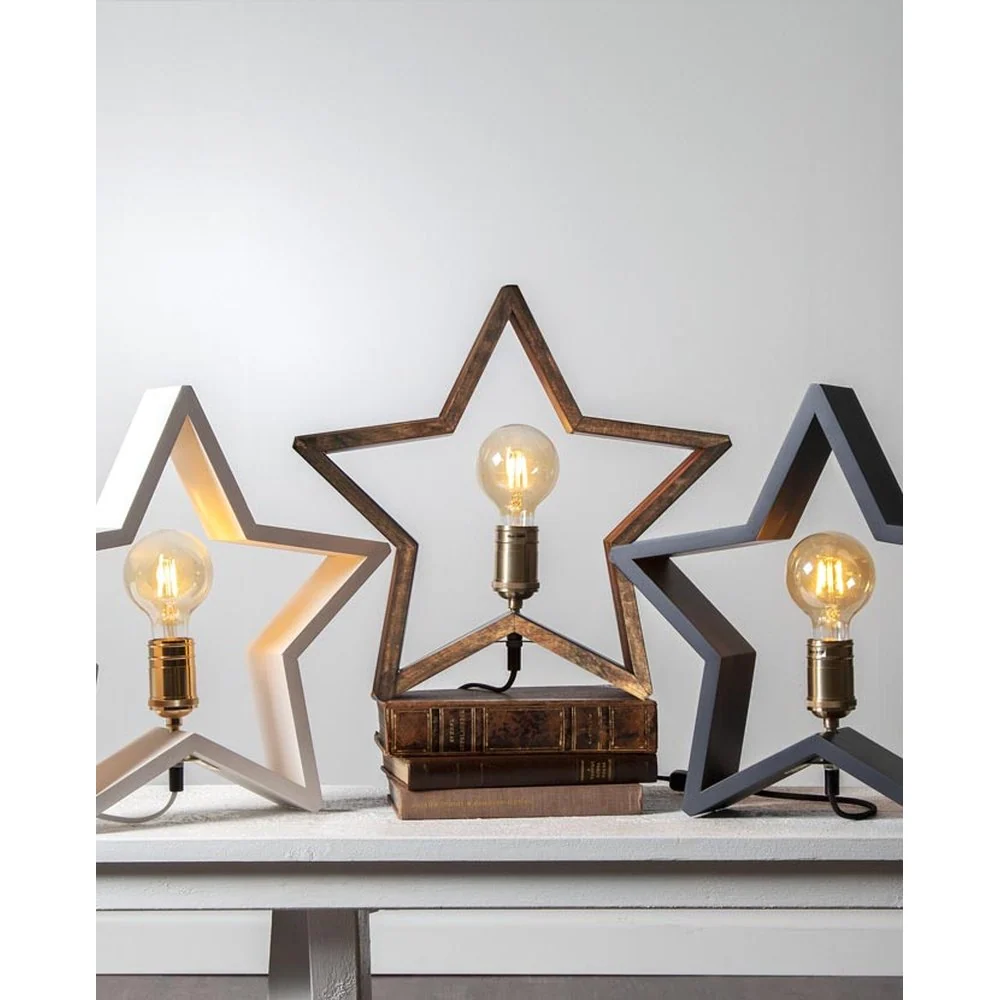 AMBER SOFT GLOW LED dekor vintage izzó G80 E27