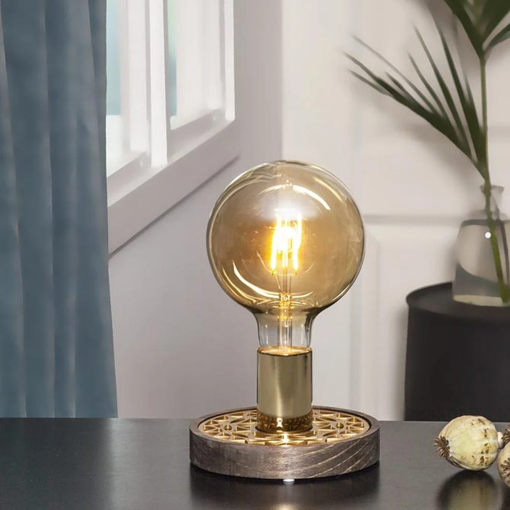 AMBER SOFT GLOW LED dekor vintage izzó G125 E27