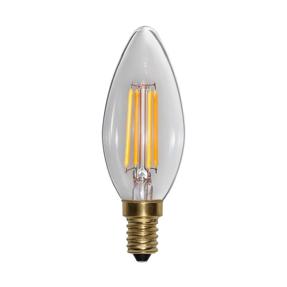 CLEAR FILAMENT dimmelhető LED dekor izzó C35 E14