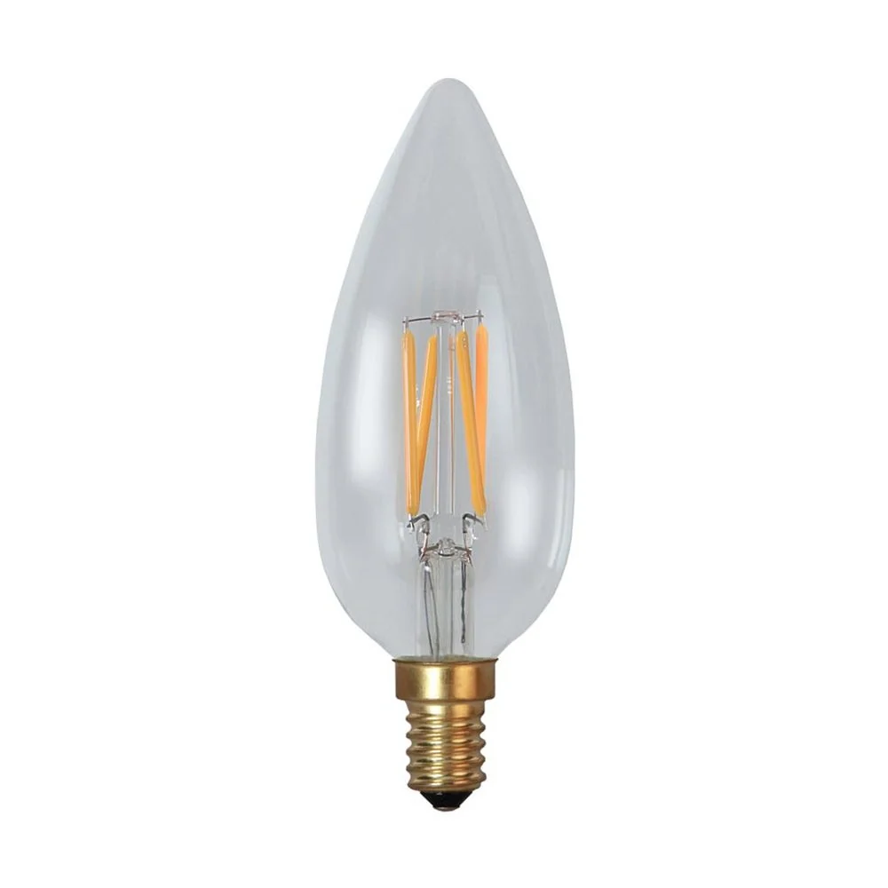 CLEAR FILAMENT dimmelhető LED dekor izzó C45 E14