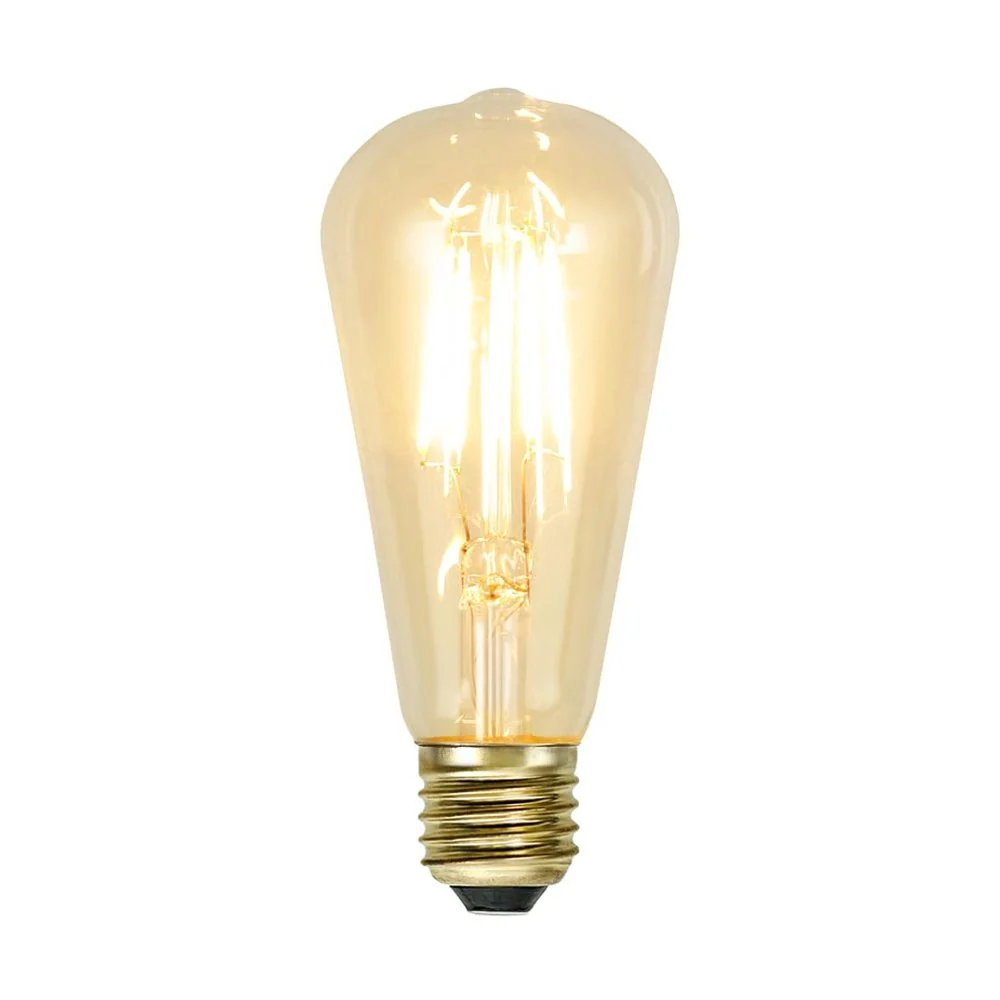 CLEAR FILAMENT dimmelhető LED dekor izzó ST58 E27