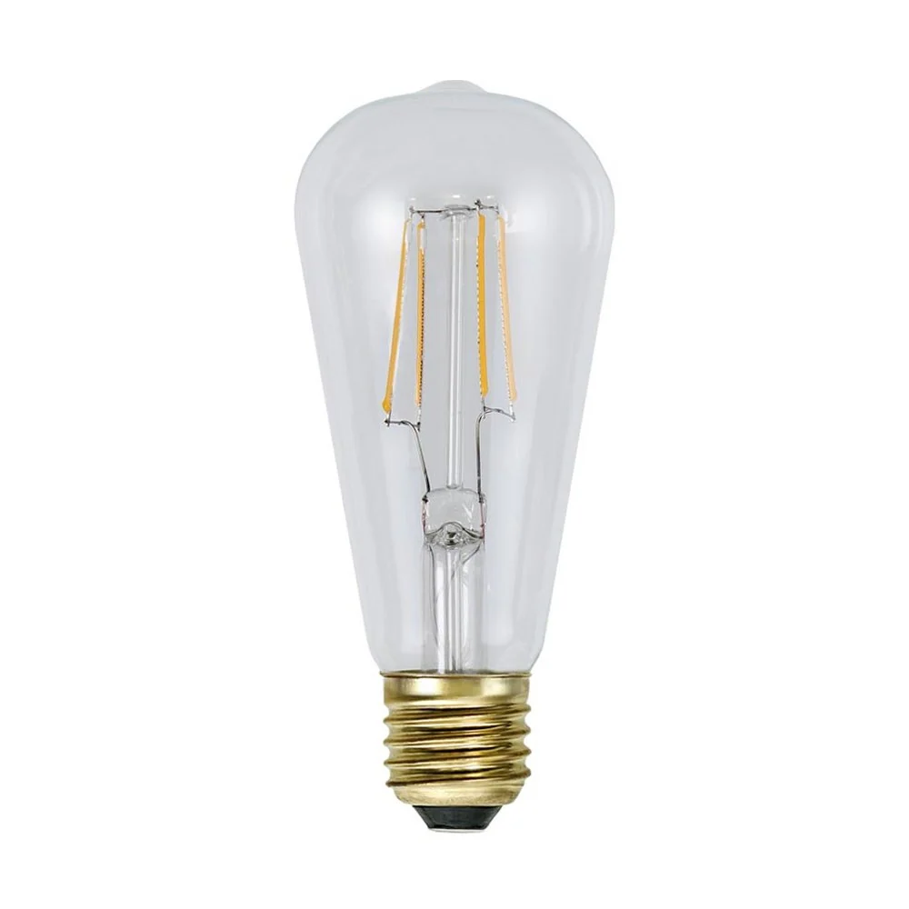 CLEAR FILAMENT dimmelhető LED dekor izzó ST58 E27