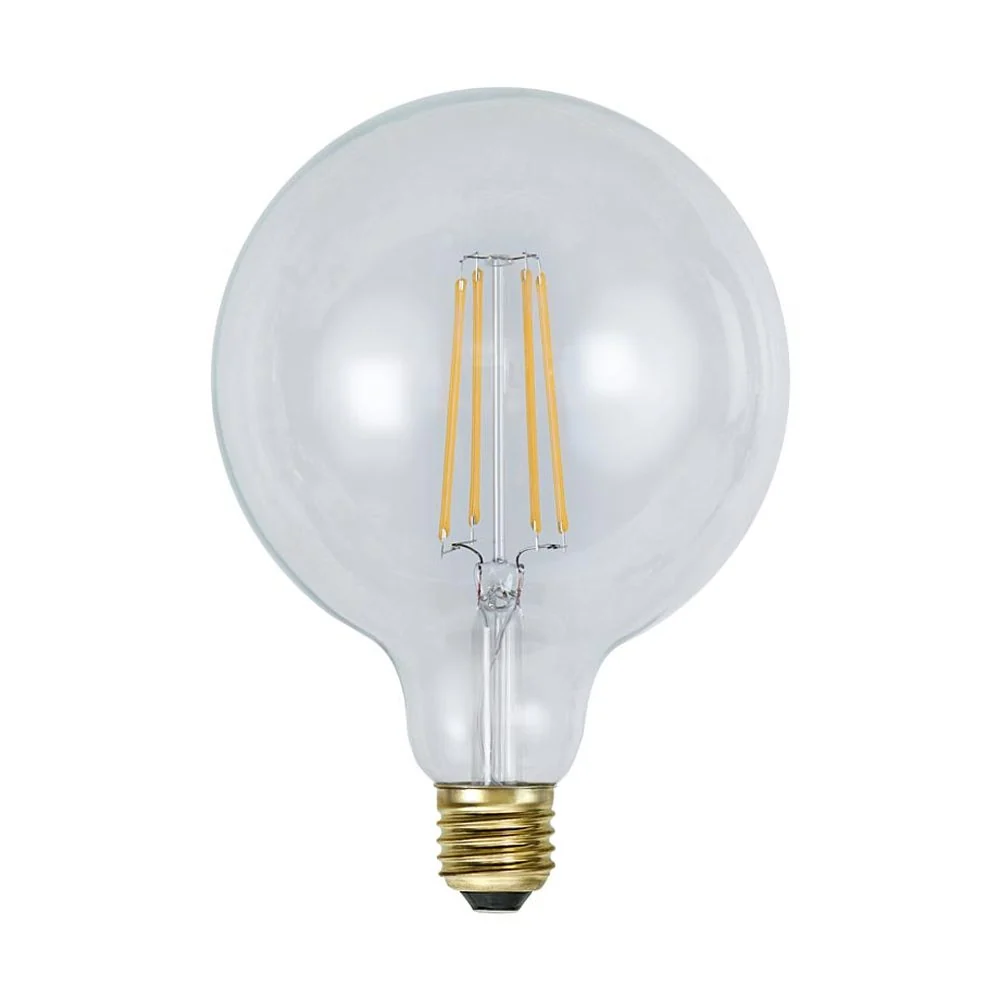 CLEAR FILAMENT dimmelhető LED dekor izzó G125 E27