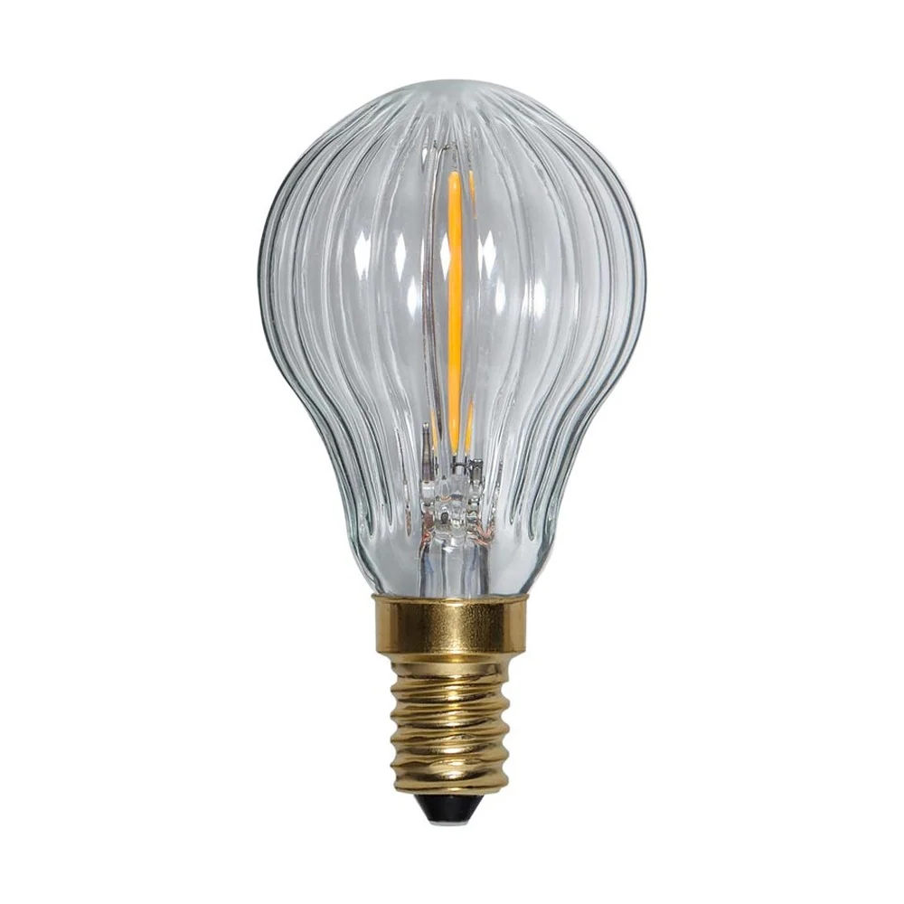 CLEAR FILAMENT dimmelhető LED dekor izzó P45 E14