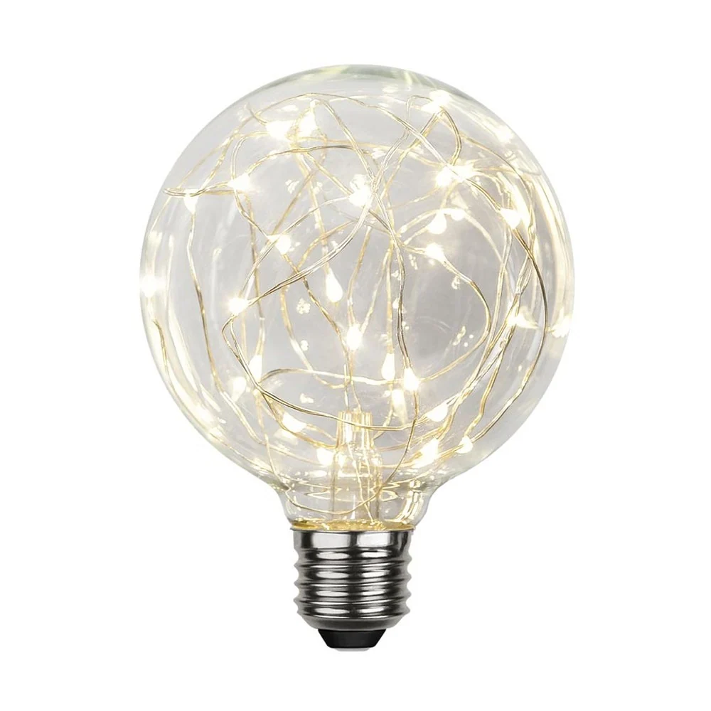 DECOLED LED dekor izzó fényfüzérrel G95 E27