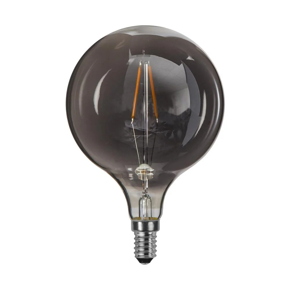 HEAVY SMOKE FILAMENT dimmelhető LED dekor vintage izzó G95 E14