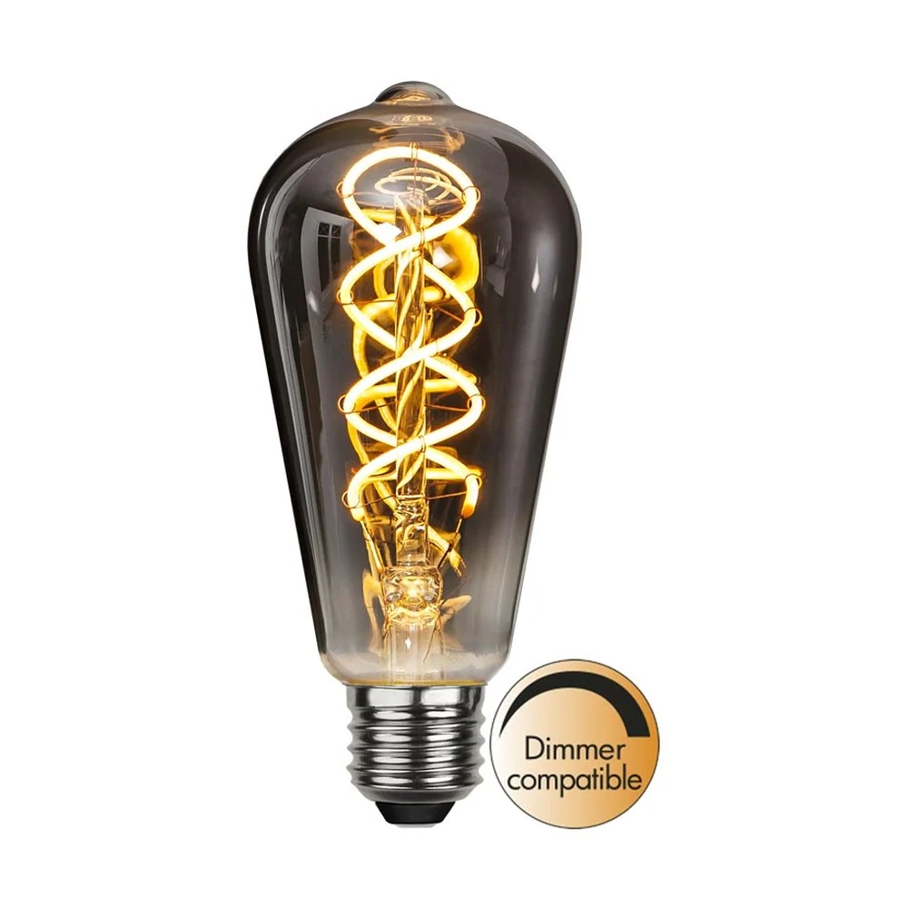 HEAVY SMOKE FILAMENT dimmelhető LED dekor vintage izzó ST64 E27