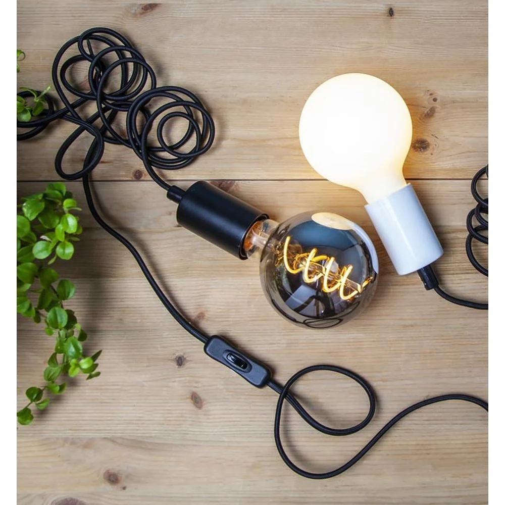 HEAVY SMOKE FILAMENT dimmelhető LED dekor vintage izzó G95 E27