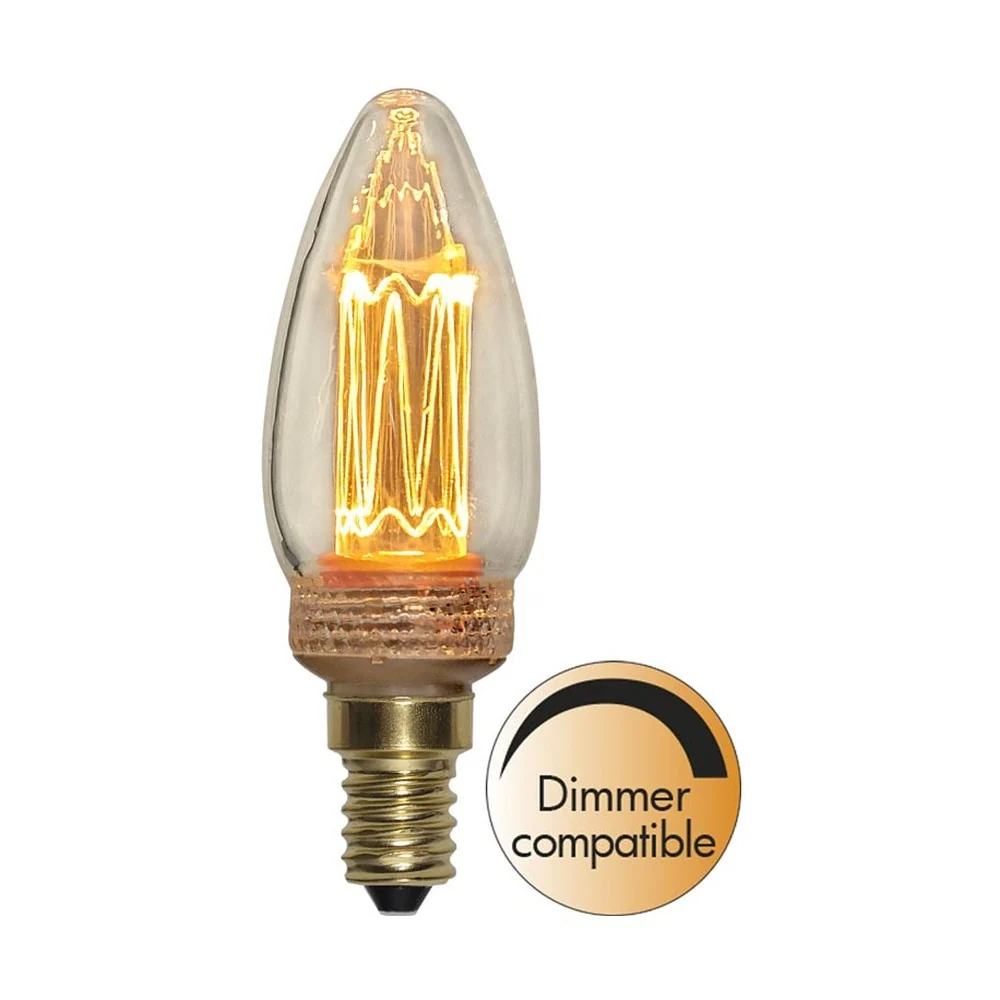 NEW GENERATION CLASSIC dimmelhető LED dekor vintage izzó C37 E14