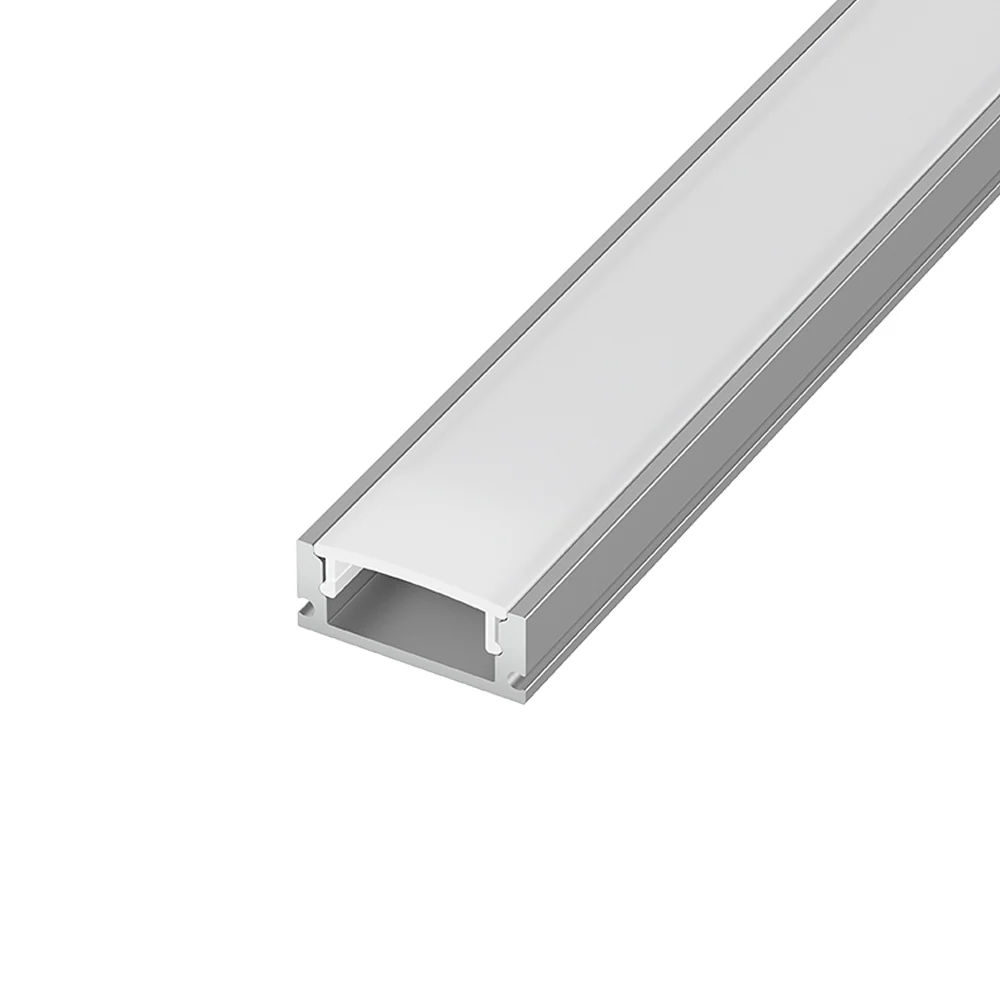 Led Profil (sín)opál fedéllel 2m/szál falonkívüli*