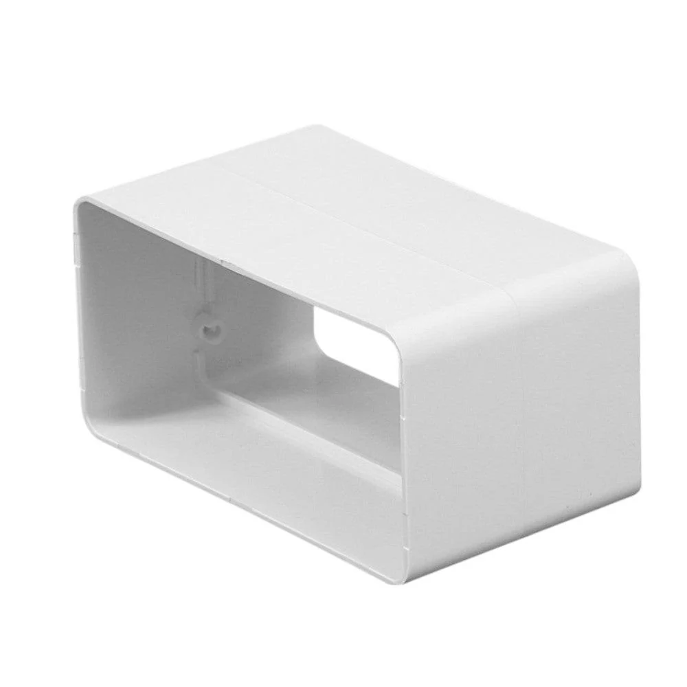 Awenta KP120-21 lapos csatorna 60x120 mm, csőtoldó idom (KP120-21)