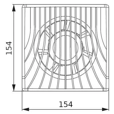 Awenta WA-120 ventilátor (WA120)