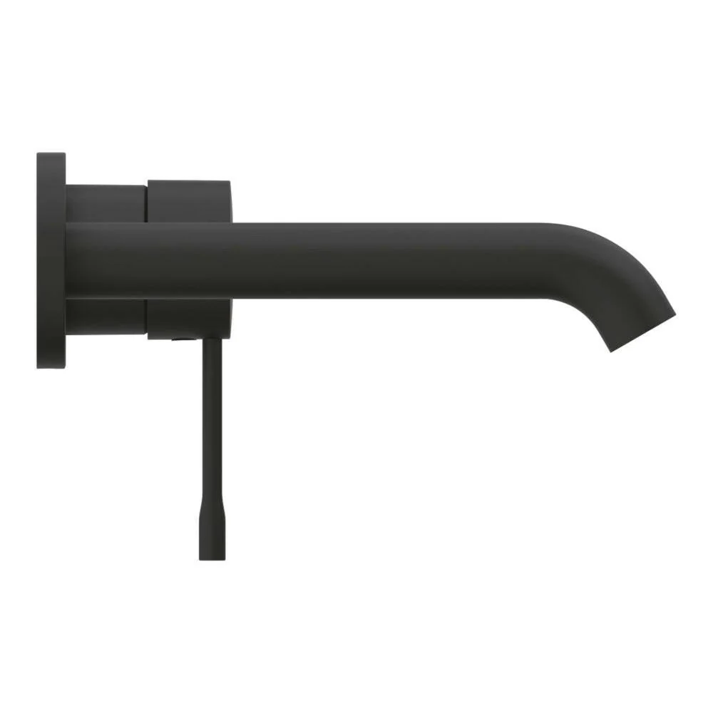 Grohe Essence mosdócsaptelep, fali, 2-lyukas, M-es méret, szín: phantom black (29192KF1)