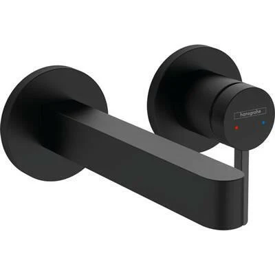 Hansgrohe Finoris mosdócsaptelep falsík alatti szereléshez, 16,8 cm-es kifolyó, matt fekete (76051670)