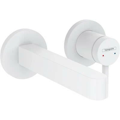 Hansgrohe Finoris mosdócsaptelep falsík alatti szereléshez, 16,8 cm-es kifolyó, matt fehér (76051700)