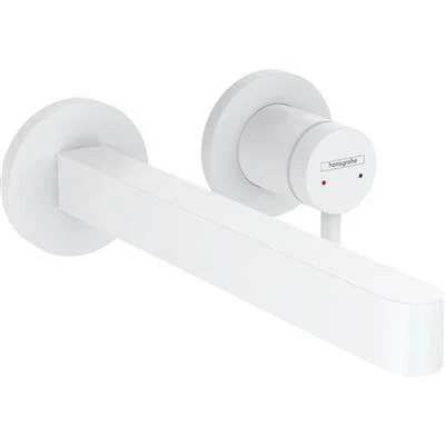 Hansgrohe Finoris mosdócsaptelep falsík alatti szereléshez, 22,8 cm-es kifolyó, matt fehér (76050700)