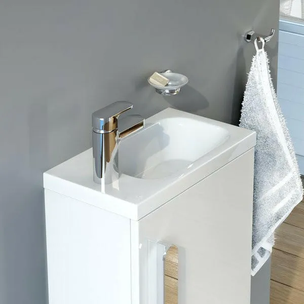 RAVAK Chrome kézmosó 40x22 cm fehér, jobbos (XJGP1100000)