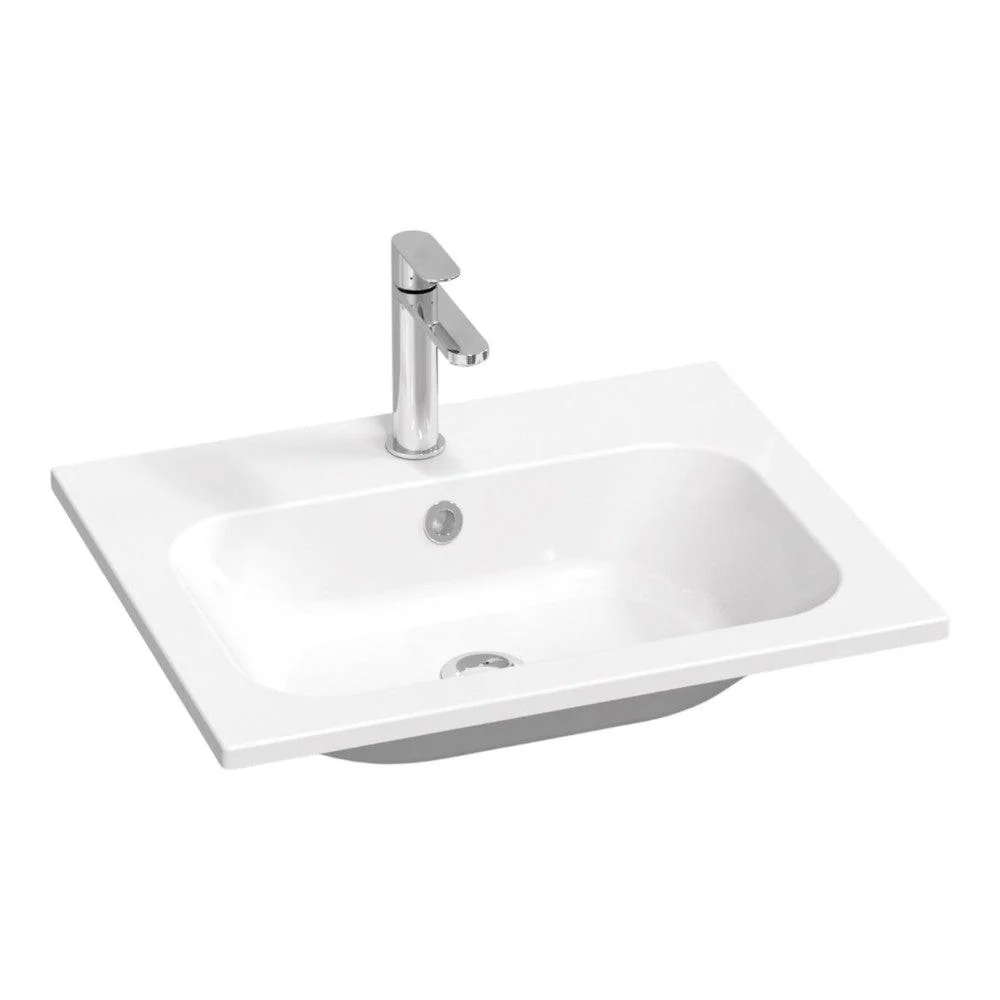 Ravak Chrome Slim 60 mosdó fehér, furattal (XJG01160001)