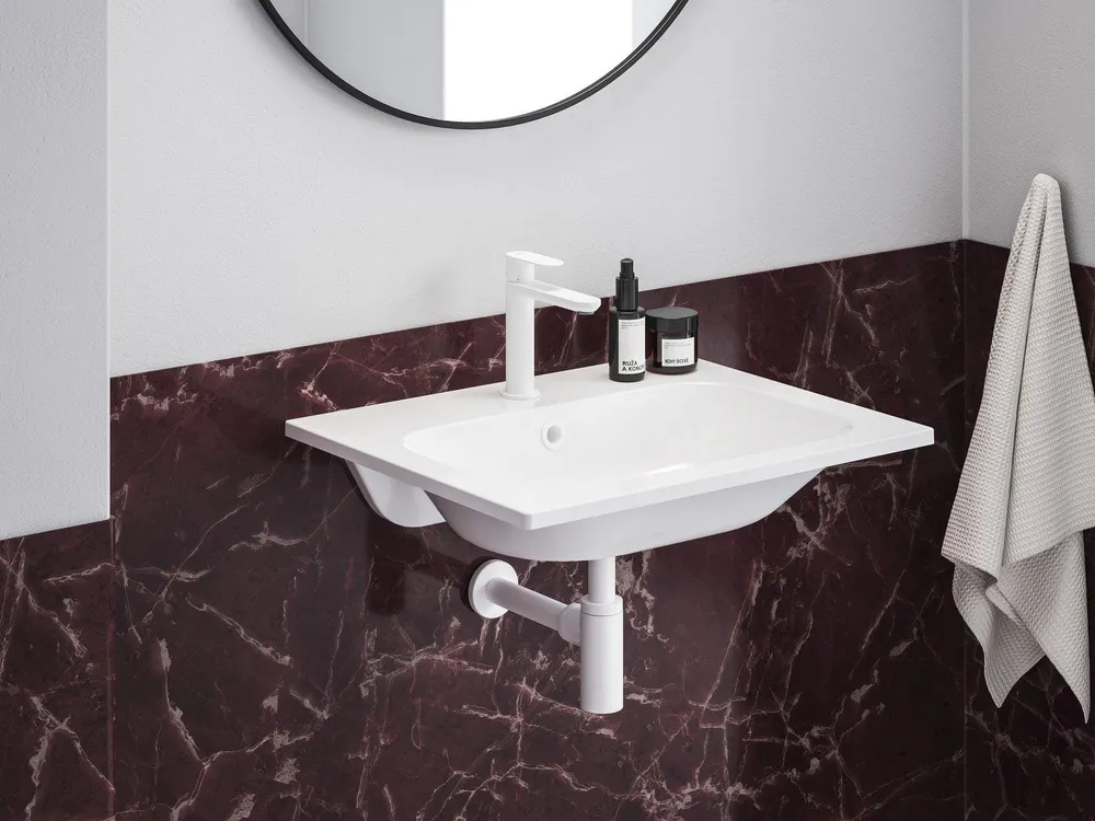 Ravak Chrome Slim 60 mosdó fehér, furattal (XJG01160001)