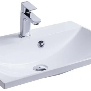 Ravak Flat 60x46 mosdó fehér túlfolyóval ( XJP01160000 )