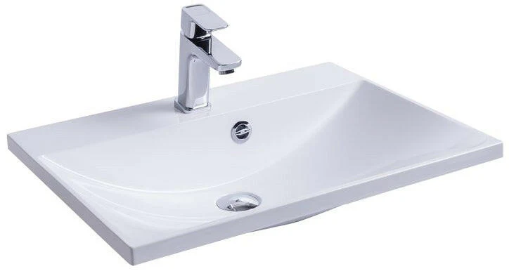 Ravak Flat 60x46 mosdó fehér túlfolyóval ( XJP01160000 )