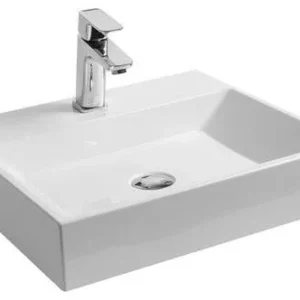 Ravak Natural mosdó 50x45 fehér túlfolyó nélkül ( XJO01250000 )